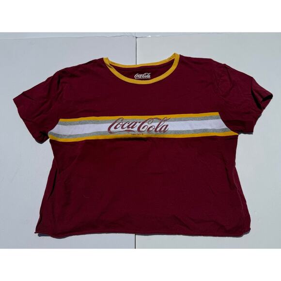 Coca Cola V neck Kids Large - Picture 1 of 3